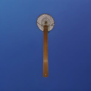 6" Galvanized‎ Bamboo Handle Skimmer Taylor And NG Spider Strainer